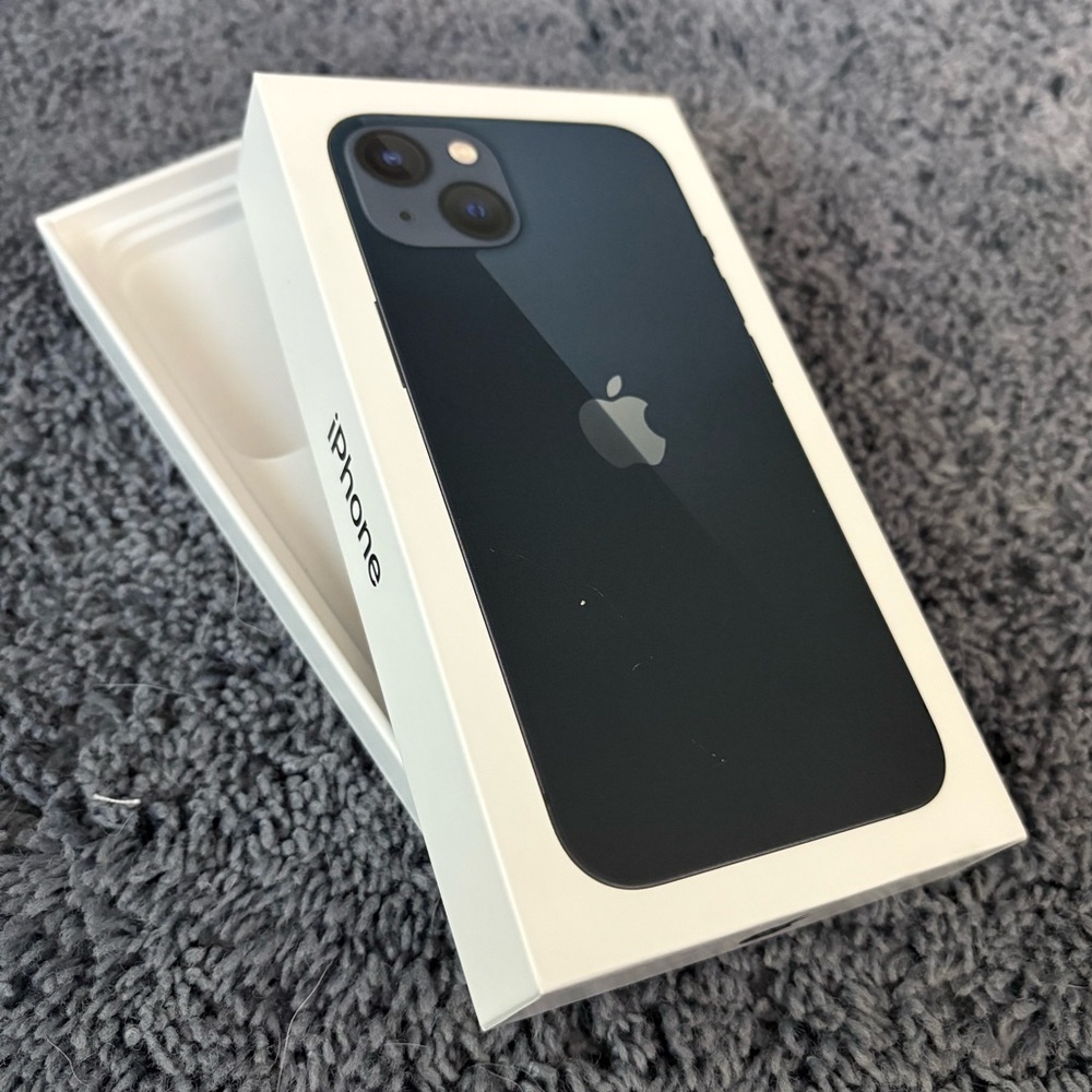 New iPhone 13 empty box (phone not included!)